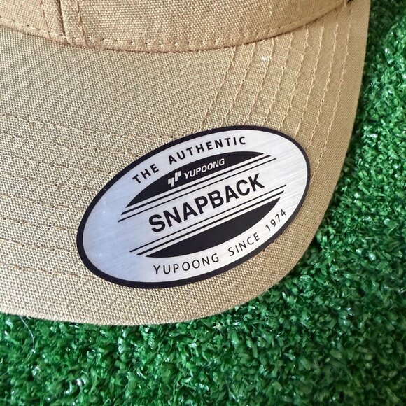 Hooey Roughy Rodeo Trucker Hat Tan Black Mesh Snapback Yupoong Western Cap OS - Picture 11 of 13